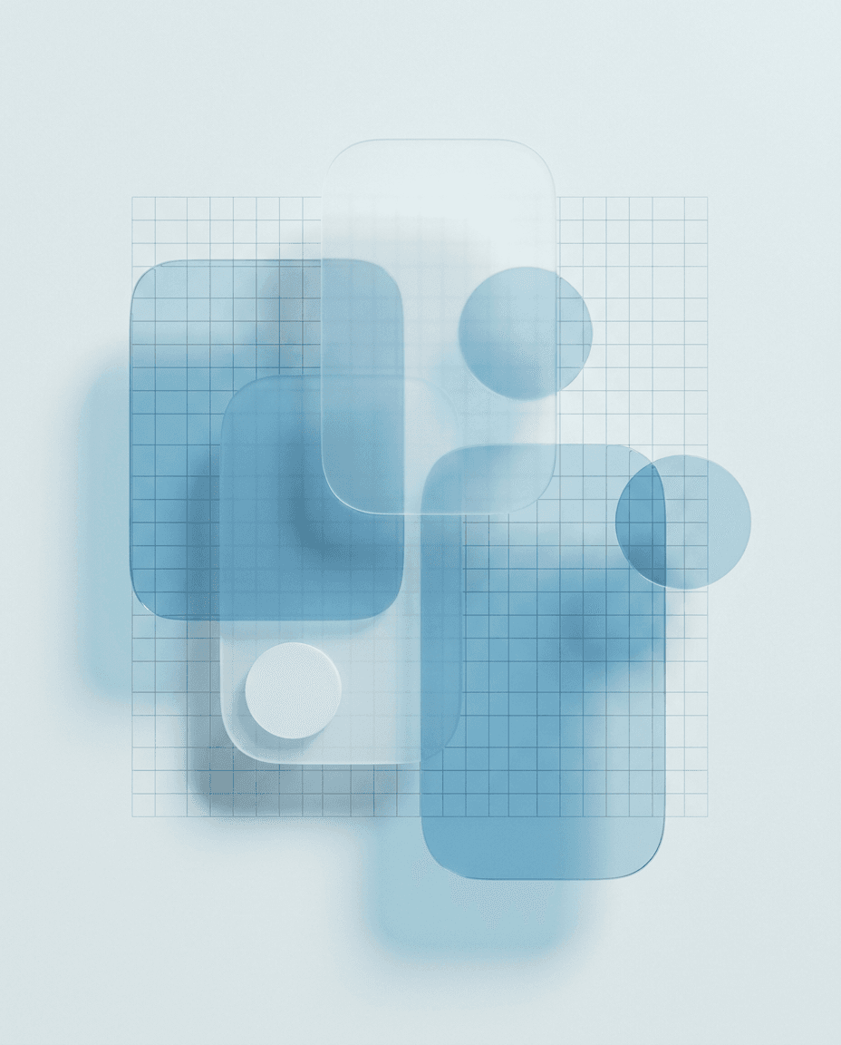 Abstract representation of brand design